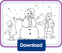Donwloads Christmas Cards snowman